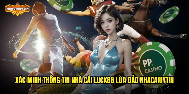 Xác minh thông tin nhà cái LUCK88 lừa đảo nhacaiuytin