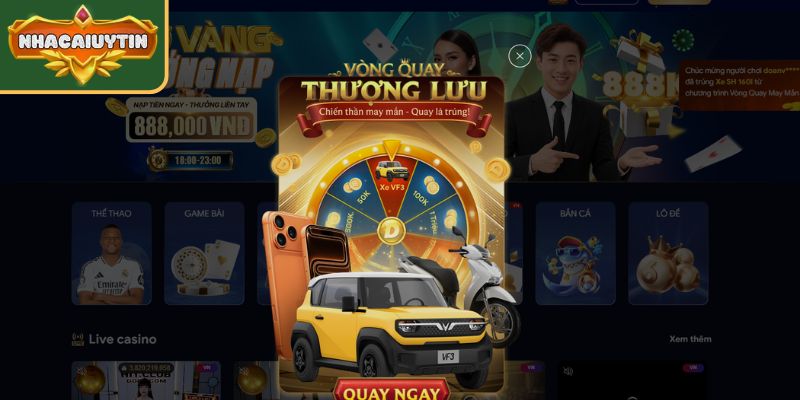 Top 5 nhà cái tặng tiền trải nghiệm DV88